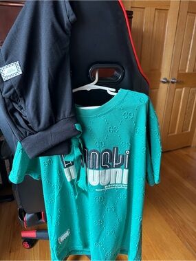 Kids Green Graphic Tee - Unbranded
